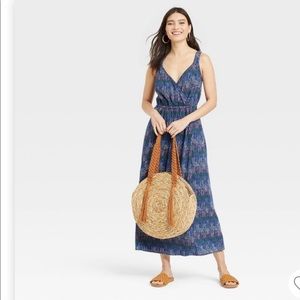 Womens cross back tank dress Universal Thread. Navy.  XS